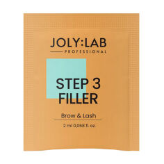 Акція на Засіб для ламінування брів та вій Joly:Lab Brow & Lash Step 3 Filler, 2 мл від Eva