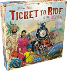 Акція на Настольная игра Days of Wonder Ticket to Ride - Map Collection 2: India En НА АНГЛИЙСКОМ ЯЗЫКЕ від Stylus