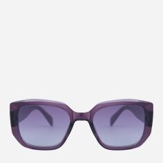Акція на Сонцезахисні окуляри жіночі SumWin 1244-05 Фіолетові від Rozetka