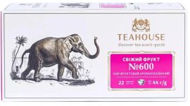 Акція на Чай Teahouse Свіжий фрукт №600 Слон 22 пакетики по 2 г від Rozetka