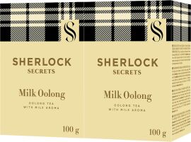 Акція на Упаковка зеленого листового чаю Sherlock Secrets Milk Oolong 100 г х 2 шт від Rozetka