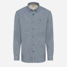 Акція на Сорочка бавовняна чоловіча Camel Active Longsleeve Shirt 409116-2S56-47 S Темно-синя від Rozetka