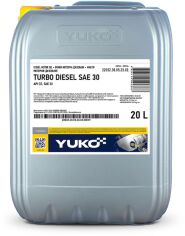 Акция на Моторна олія Yuko Diesel Sae 30 20л от Y.UA