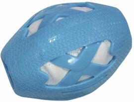 Акция на Іграшка для собак Croci Catcher Регбі м'яч гумовий блакитний 14 см (C6198300) от Y.UA