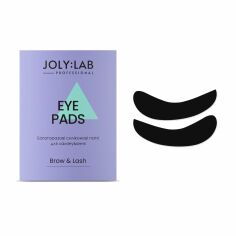Акція на Багаторазові силіконові патчі для ламінування вій Joly:Lab Brow & Lash Eye Pads, 1 пара від Eva