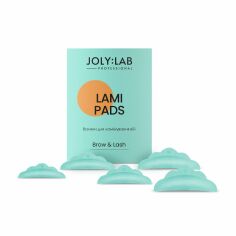 Акція на Набір валиків для ламінування вій Joly:Lab Brow & Lash Lami Pads 5 розмірів, 5 пар від Eva
