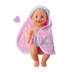 Акция на Пупс New Born Baby Купання (5030006) от Будинок іграшок