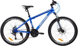 Акция на Велосипед Crossride 26 МТВ ST Bullet 14" Синій (02621-140-2) + Велосипедні шкарпетки в подарунок от Rozetka