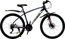 Акція на Велосипед Cross Tracker 26" Рама 17" 2022 Black-Blue (26CTA-004630) від Rozetka