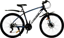 Акция на Велосипед Cross Tracker 26" Рама 17" 2022 Black-Blue (26СTA-004630) + Базовий шар Down the Road Classics у подарунок от Rozetka