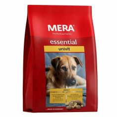 Акция на Сухой корм Mera essential Univit для собак с нормальным уровнем активности со вкусом птицы 12.5 кг (61450) от Stylus