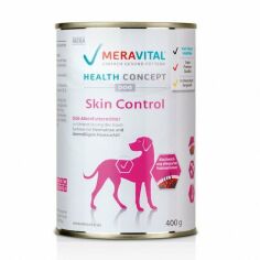 Акция на Влажный корм Mera Mvh Nassfutter Skin Control при дерматозе и чрезмерном выпадении шерсти 400 г (720474 - 142) от Stylus