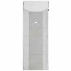 Акция на Спальный мешок с подушкой Naturehike NH22MSD01, серый от MOYO