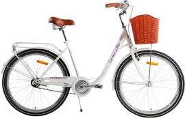 Акция на Велосипед Titan Sorento 26" Рама 18" 2022 Cream (26TWCT21-004716) + Велосипедні шкарпетки в подарунок от Rozetka