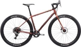 Акція на Велосипед Kona Sutra ULTD 29" 50 см рама 2021 Gloss Prism Rust/Purple (KNA B21SUUL50) + Велосипедні шкарпетки в подарунок від Rozetka