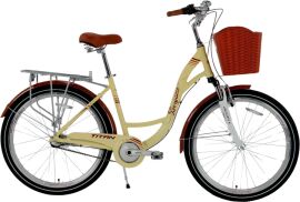 Акция на Велосипед Titan Bergamo Nx 3 sp 26" Рама 17" Cream (26TWCT-005118) + Велосипедні шкарпетки в подарунок от Rozetka