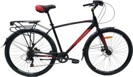 Акция на Велосипед Titan 28" Chester Рама-19" Black-Red (28TJA-004982) + Велосипедні шкарпетки в подарунок от Rozetka