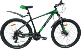 Акция на Велосипед Titan 27.5" FOX Рама-17" Black-Green (27TJA-004990) + Велосипедні шкарпетки в подарунок от Rozetka