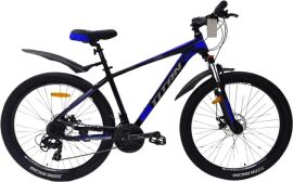 Акция на Велосипед Titan 27.5" FOX Рама-17" Black-Blue (27TJA-004991) + Велосипедні шкарпетки в подарунок от Rozetka