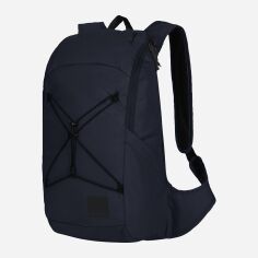 Акція на Тканинний рюкзак 18 л вміщує формат А4 Jack Wolfskin Sooneck 2020321-1010 Темно-синій від Rozetka