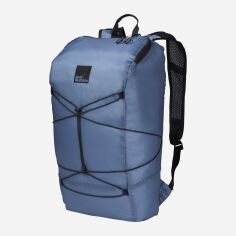 Акция на Чоловічий рюкзак спортивний тканинний вміщує формат А4 Jack Wolfskin Wandermood Packable 24 2020271-1325 Синій от Rozetka