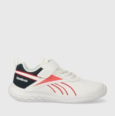 Акція на Дитячі кросівки для хлопчика Reebok Rush Runner 5 100205004 31.5 Білі з червоним і чорним від Rozetka