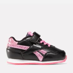 Акция на Дитячі кросівки для дівчинки Reebok Royal Cl Jog 100075178 25 Чорні от Rozetka