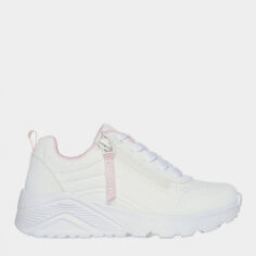 Акція на Дитячі кросівки для дівчинки Skechers Uno Lite 310387L WHT 30 Білі від Rozetka
