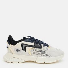 Акція на Жіночі кросівки Lacoste L003 745SFA0001-2G9 37.5 (T4.5) 24 см Off Wht/Blk від Rozetka