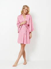 Акція на Халат жіночий Aruelle Viola gown XL Рожевий від Rozetka