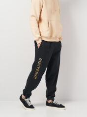 Акція на Спортивні штани чоловічі Converse Brush Stroke Camo Pant 10025996-001 L Чорні від Rozetka