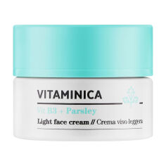 Акция на Крем для обличчя Bioearth Vitaminica Vit B3 + Parsley Light Face Cream, 50 мл от Eva