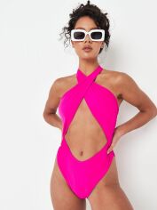 Акція на Суцільний купальник жіночий Missguided GD-00065668 36 Фуксія від Rozetka