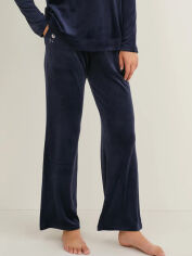 Акція на Піжамні штани жіночі великих розмірів C&A 2193242b98 2XL Синя від Rozetka