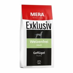 Акция на Сухий корм для собак Mera Exklusive weizenfrei Adult Geflugel із птицею 15 кг (72055) от Y.UA
