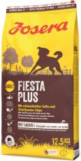 Акция на Сухой корм Josera FiestaPlus для привередливых собак с лососем и домашней птицей 12.5 кг (50012864) от Stylus