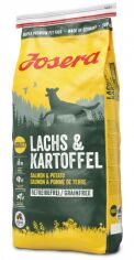 Акция на Сухой беззерновой корм для собак Josera Lachs & Kartoffel Лосось и Картофель 15 кг (50009618) от Stylus
