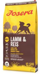 Акция на Сухой корм для собак Josera Lamb & Rice с мясом ягненка и рисом 12.5 кг (50012842) от Stylus