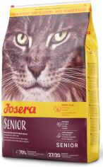 Акция на Сухой корм для котов Josera Senior для пожилых котов 10 кг (50010350) от Stylus