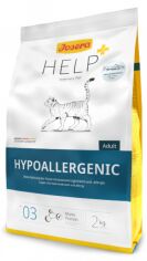 Акция на Сухой корм для котов Josera Help Hypoallergenic Cat dry помощь при непереносимости корма и аллергии 2 кг (50011654) от Stylus