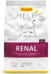 Акция на Сухой корм для котов Josera Help Renal Cat dry Поддержка при хронической болезни почек 2 кг (50011649) от Stylus