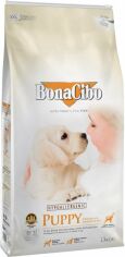 Акция на Сухой корм для щенков BonaCibo Puppy Chicken&Rice with Anchovy с мясом курицы, анчоусами и рисом 3 кг (BC406106) от Stylus