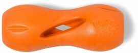 Акция на Игрушка для собак West Paw Qwizl Small Tangerine 14 см оранжевая (ZG090TNG) от Stylus