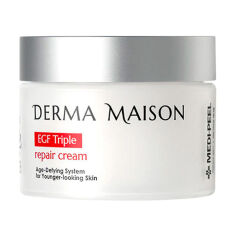 Акція на Крем для обличчя Medi-Peel Derma Maison EGF Triple Repair Cream, 50 г від Eva