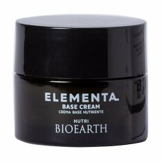 Акция на Живильний крем для обличчя Bioearth Elementa Base Cream Nutri на основі олії ши, 50 мл от Eva