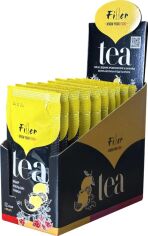 Акція на Упаковка концентрату для напою Filler Чай Імбир, Апельсин, Лимон 50 г x 12 шт від Rozetka