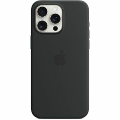 Акція на Чехол Apple для iPhone 15 Pro Max Silicone Case with MagSafe Black (MT1M3ZM/A) від MOYO