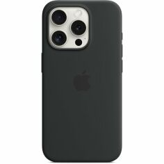 Акция на Чехол Apple для iPhone 15 Pro Silicone Case with MagSafe Black (MT1A3ZM/A) от MOYO