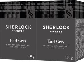 Акція на Упаковка чорного листового чаю Sherlock Secrets Earl Grey 100 г х 2 шт від Rozetka