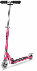 Акция на Самокат Micro Sprite Pink (SA0027) (до 100 kg, 2-х колесный) от Stylus